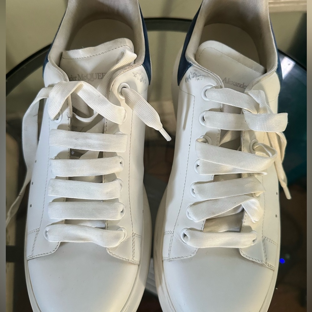 Used Paris blue Alexander Mcqueens